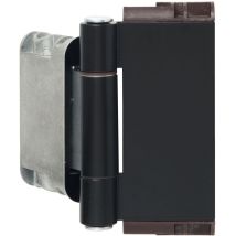 Sfs Haustürband Easy 3d Stiftsicherung, Aluminium Schwarz Matt