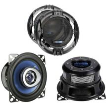 Sinustec - Haut-parleur coaxial 2 voies à encastrer 200 w ST-100c Y42126