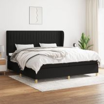 Kalisse - Furniture Limited - Sommier à lattes de lit avec matelas Noir