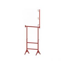 Tréteau télescopique Ø 42mm avec potelet - Hauteur de 1.20 à 2.20m - 40342232