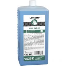Lordin - Handreiniger BlueWash - seifenfreie Handreinigungslotion mit niedrigem pH-Wert - für leichte bis mittlere Verschmutzungen, 1 Liter