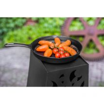 Cook King - Havana Decorative Stove - Steel - L50 x W33 x H108 cm - Black