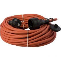 Hawa - 10082100 Strom Verlängerungskabel 16 a Rot 5.00 m H07RN-F 3G 1,5 mm²