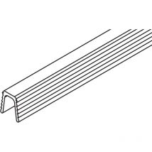 Führungsschiene Clipo/Combino, Nute 7 mm, Kunststoff, anthrazit, l= 3500 mm - Hawa