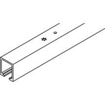 Hawa Laufschiene Junior 80/100, Aluminium, eloxiert, gelocht, L= 2000 mm