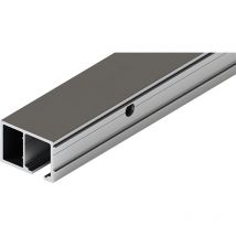 Hawa - Laufschiene Junior 80/100 Distanzerweiterung +11 Mm Alu Eloxiert L= 2500 Mm
