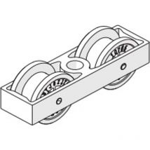 Laufwerk Junior 80 2-rollig - Hawa