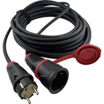 R7030 Alimentazione Prolunga 16 a Nero 10.00 m H07RN-F 3G 1,5 mm² - Hawa