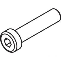 Zylinderschraube Innensechskant M8x35 mm, Stahl, verzinkt - Hawa