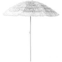 Hawaii Sonnenschirm Weiß 1,6m-d62099 / Dmc2072-weiß