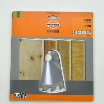 Kreissägeblatt Präzisionsblatt SuperTec 190x20 z 24 wz 'Restposten' - Hawera