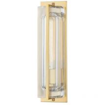 Hudson Valley Lighting - Hawkins Applique a 1 luce in ottone, 2700K