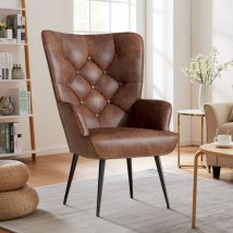 Hawthyhome - eleganter Sessel polsterstuhl Ohnzimmer Sessel Schminktisch Stuhl mit Metall Beinen Sessel fürs Wohnzimmer/SchlafzimmerBis 150 kg
