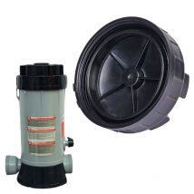 Hayward CL200- Couvercle de chlorinateur Automatique pour - Couvercle de chlorinateur en ABS résistant à l'usure et Robuste pour éviter Les fuites,