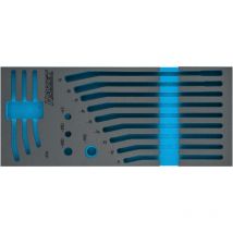 2-Komponenten Weichschaumeinlage 163-515L ∙ l x b: 392 mm x 172 mm