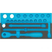 2K-Weichschaum-Einlage 163-357L - Hazet