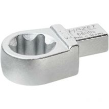 Attache mâle polygonale 6609C-E22 ∙ Carré femelle 9 x 12 mm massif ∙ Profil TORX extérieur ∙ Taille E22