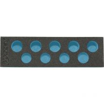 Hazet - Garniture en mousse souple bimatière 163-252L ∙ l x l : 172 mm x 50 mm