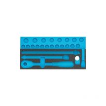 Hazet - 163-342L garniture en mousse souple bi matière