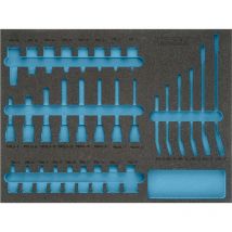 Garniture en mousse souple bimatière 163-367L ∙ L x l : 519 mm x 392 mm