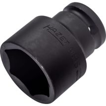 Hazet - Inserto chiave a bussola per avvitatori ad impulso 900S-30 ∙ Attacco quadro, cavo, 1/2 di pollice (12,5 mm) ∙ Profilo trazione esagono