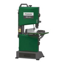 Holzstar – Sega a nastro HBS 231-1 230V – Alloggiamento in lamiera d'acciaio, Piano di lavoro in ghisa, Guida longitudinale in alluminio
