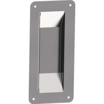 Muschelgriff 81201 Stahl verzinkt Schiebetüren, Falttüren