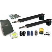 HC812-400 automatisme kit motorisation - ducati home-automation - automatisme de portail - 2 vantaux de 3,5m /350kg chacun, longueur de course 400 mm