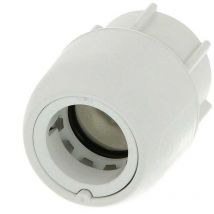 Wavin - HD26B/15W Hep2O Hand Titan Tap Connector White 15x3/4 bsp