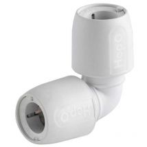 HD5/15W Hep2O Elbow 90deg White 15mm