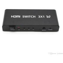 Yatek - Hdmi 3x1 Schalter Yk-0301, Unterstützt 3d, Auswahl, Verstärkung Und Hdmi Signal