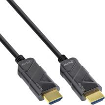 Inline - hdmi 8K4K aoc Kabel, noir