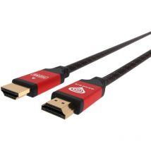 Genesis NKA-0787 Kabel hdmi 3 m hdmi Typ a (Standard) Schwarz, Rot