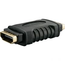 Schwaiger - hdmi Adapter HDMK01 533 Buchse-Buchse schwarz, 1x hdmi / 1x hdmi HDMI-Kabel & Stecker