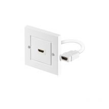 HDMI -Wanddose, 1x HDMI -Buchse (Typ A) 1x HDMI -Buchse (Typ A).