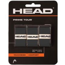 Prime Tour 3 Pack Overgrip - - Black - Black - Head