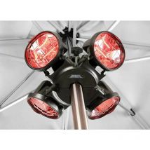 La Hacienda - U3-R20 Heatmaster Electric Outdoor Garden Patio Heater Parasol Mount