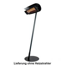 Moonich Heatscope - Heatscope Free Ständer für Heizstrahler Vision 2200 Watt schwarz/weiß/Holzoptik schwarz/Verbindungsholm schwarz
