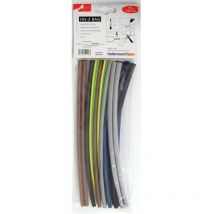 Hellermanntyton - Heatshrink Tubing, 3:1, 5 Colours, 6/2, Pack of 15