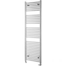 Heatwave - Pisa Straight Heated Towel Rail - 1600mm h x 600mm w - Chrome