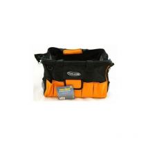 TZ - Heavy Duty 16'' 28 Pocket Wide Opening Hard Base Nylon Tool Bag Toolbag Box 017