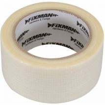 Fixman Heavy Duty Duct Tape - 50mm x 20m Clear
