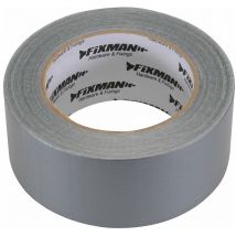 Fixman Heavy Duty Duct Tape - 50mm x 50m Silver