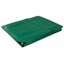 238942) Heavy Duty Tarpaulin Green 4 x 10m - Silverline