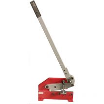 Holzmann Hebelschere hs250 – Ideal zum Zuschneiden von Metallplatten, Blechen, Rund- und Flachstählen – Hochwertige Schneidelemente aus gehärtetem 