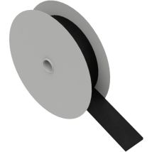 11-KE20001FRT Klettband zum Bündeln Haft- und Flauschteil (l x b) 1000 mm x 20 mm Schwarz 1 - Hebotec