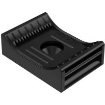 Kbs 10 - 60 Elemento di fissaggio per fascette da avvitare Nero 1 pz. - Hebotec