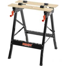 Hecht - jardin 003 Etabli repliable a Hauteur Reglable 100 kg poids supporte