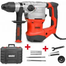 Jardin 1036 Profi Perceuse à percussion puissante rotatif support SDS-Plus 4250 tours/min.1500W - Hecht