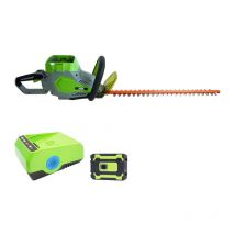 Heckenschere von Batterie 60V Akita Batterie + Ladegerat